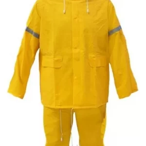 Impermeable Amarillo 2 Pzas Con Reflejante